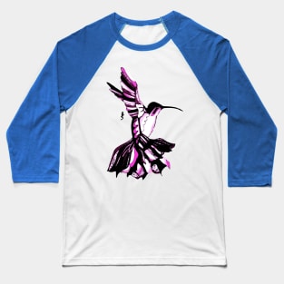 Flamenco Hummingbird Baseball T-Shirt